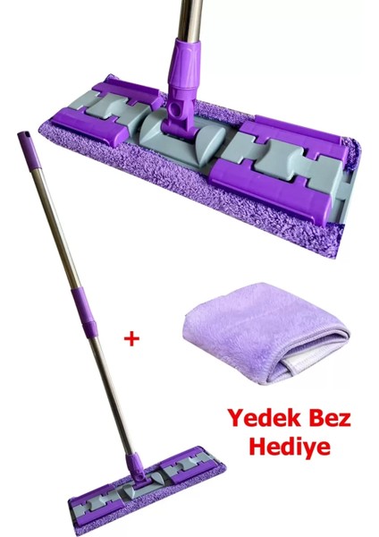 Mandallı Mop Seti Yer Duvar Tavan Cam Mopu Tüm Yüzeyler İçin (4915)