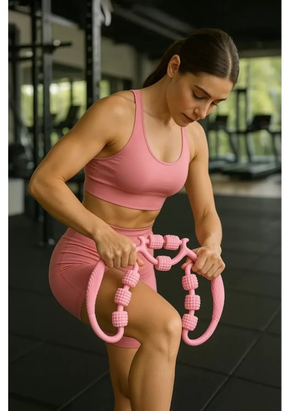 9 Tekerlekli Boyun Bacak Ayak Bel Masaj Aleti Çok Fonksiyonlu Manuel (4915) modelleri