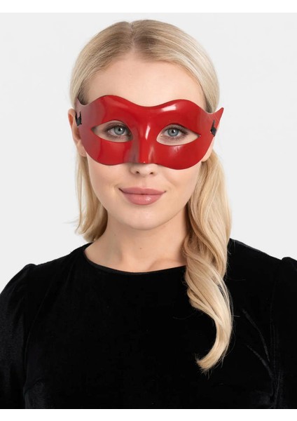 Techmrt Kırmızı Renk Masquerade Kostüm Partisi Venedik Balo Maskesi