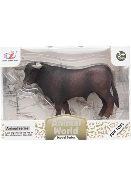 Kutulu Model Figür Hayvan Boğa