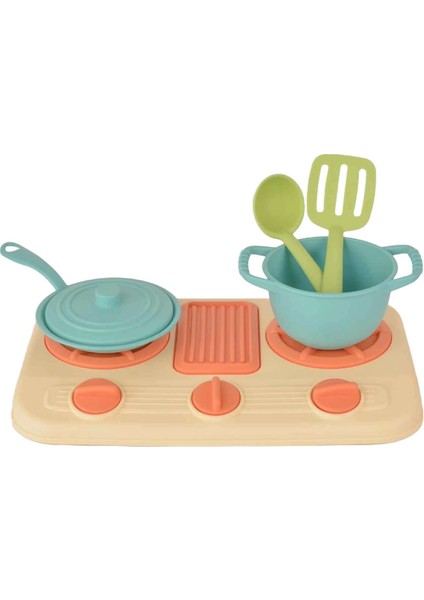 Lc Ocaklı Mutfak Seti Kız Erkek Çocuk Oyuncak Eğitici Oyuncaklar