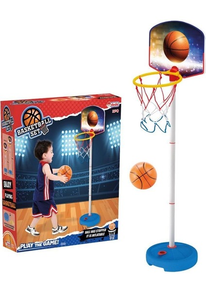 03650 Dede, Küçük Ayaklı Basket Potası Kız Erkek Çocuk Oyuncak Eğitici Oyuncaklar