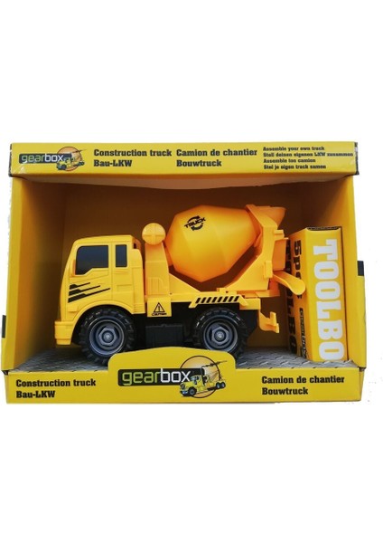 Sürtmeli Sök Tak Mikser Kamyonu Kız Erkek Çocuk Oyuncak Eğitici Oyuncaklar