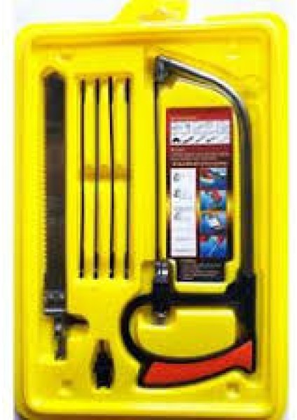 Sarı Pvc Kıl Testere Set (4915)