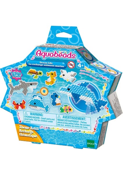 Aquabeads Okyanus Yaşamı Kız Erkek Çocuk Oyuncak Eğitici Oyuncaklar