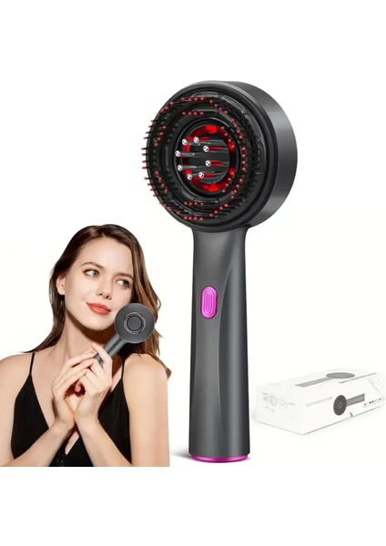 Çok Fonksiyonlu Elektrikli Saç Derisi Masaj Fırçası (4915) fiyatları