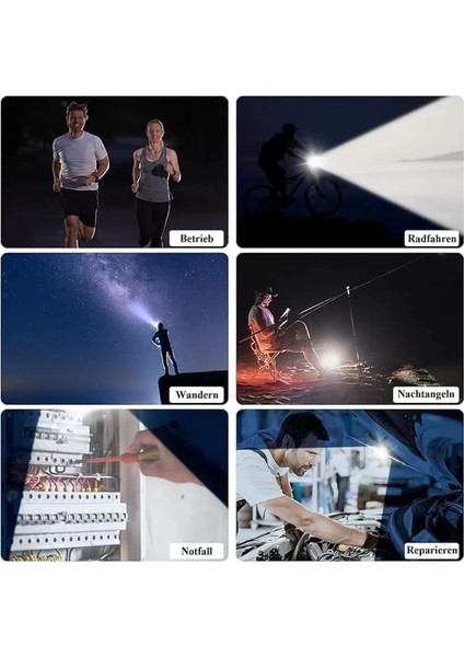 Mini Taşınabilir LED Çok Fonksiyonlu Fener (4915) modelleri