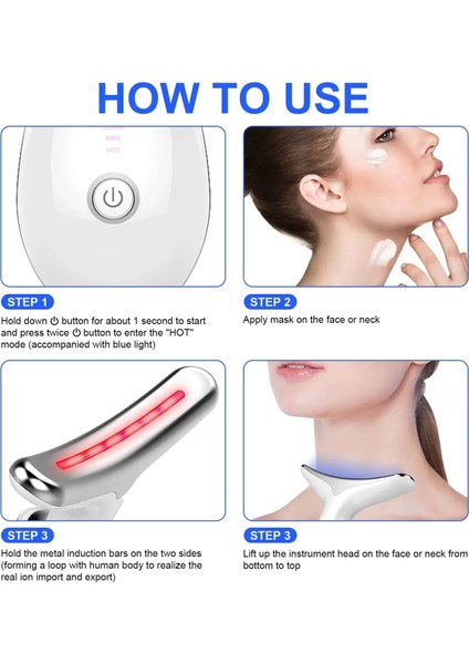 Kırışıklık Giderici Masaj Cihazı (4915) modelleri