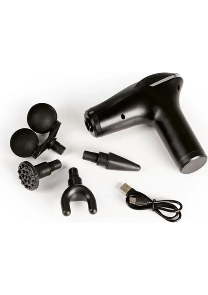 Akıllı Çipli Titreşimli Masaj Tabancası – 6 Hız Ayarlı, 4 Başlıklı, 3200 Rpm Güçlü Motor, Sessiz Taşınabilir Masaj Aleti (4915) fiyatları