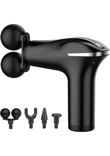 Akıllı Çipli Titreşimli Masaj Tabancası – 6 Hız Ayarlı, 4 Başlıklı, 3200 Rpm Güçlü Motor, Sessiz Taşınabilir Masaj Aleti (4915) modelleri