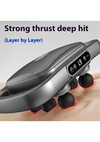 6 Başlıklı Şarjlı Isıtmalı Masaj Aleti (4915) fırsatları