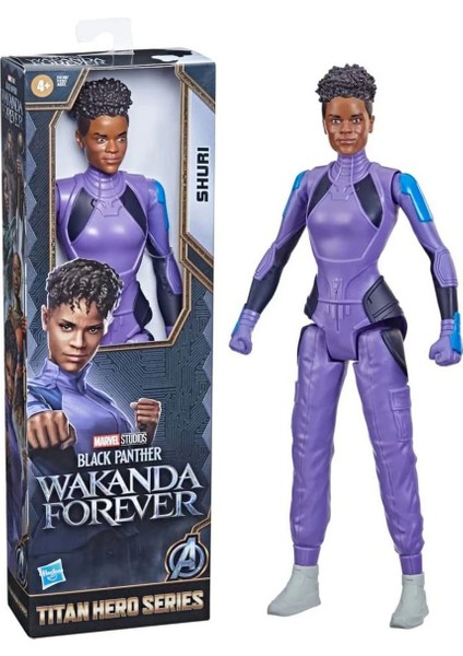 Marvel Black Panther Wakanda Forever Titan Hero Figür F3351 Kız Erkek Çocuk Oyuncak Eğitici Oyuncakl