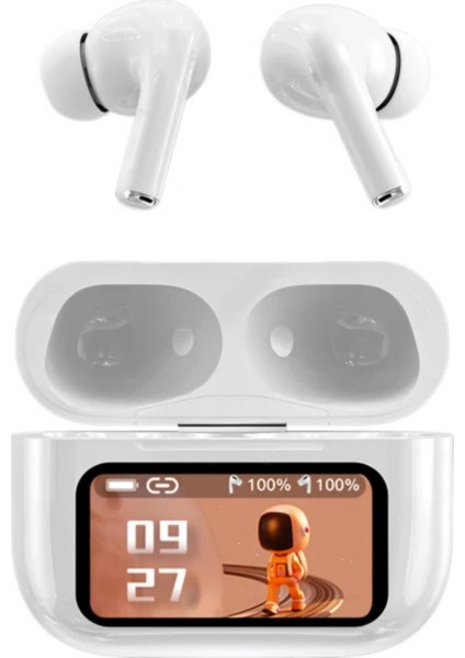 Fulltech FB13 Airbuds 4K Kablosuz Bluetooth Kulaklık Anc+Enc Gürültü Engelleme ve LCD Ekranlı Şarj Kutusu fırsatları