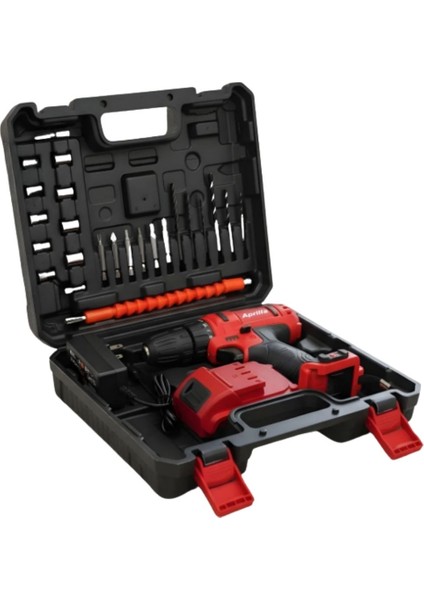 ASD-3565 Şarjlı Vidalama 24 Parça Aksesuar Seti