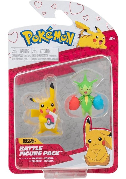 Pok PKW2483 Pokemon Battle 2li Figür Noel Seri Asorti Kız Erkek Çocuk Oyuncak Eğitici Oyuncaklar fiyatları