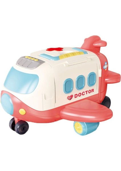 GB0513 Sesli Aksesuarlı Açılıp-Katlanabilir Hastane Uçak -Vardem Oyuncak Kız Erkek Çocuk Oyuncak Eği fiyatları