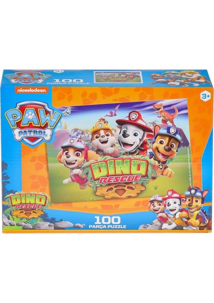 PW7823 Paw Patrol 100 Parça Puzzle -Laço Kids Kız Erkek Çocuk Oyuncak Eğitici Oyuncaklar