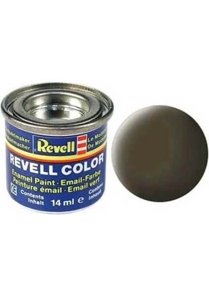 Revell 40 Email Color - Black Green - Mat - Boya 14 ml Kız Erkek Çocuk Oyuncak Eğitici Oyuncaklar