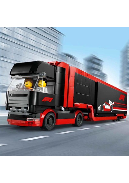 LEGO City RB20 ve AMR24 F1 Arabalı F1 Kamyonu 60445 Kız Erkek Çocuk Oyuncak Eğitici Oyuncaklar fiyatları