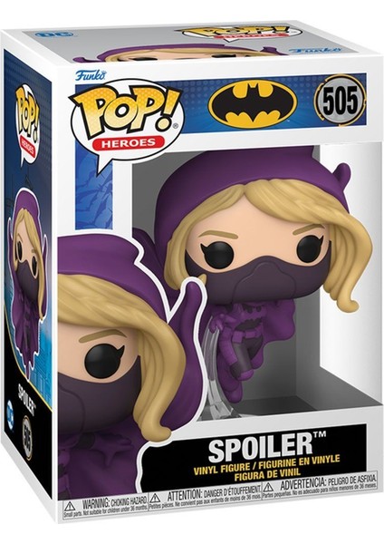 76074 Funko Pop Heroes: Batman Wz- Stephanie Brown Kız Erkek Çocuk Oyuncak Eğitici Oyuncaklar