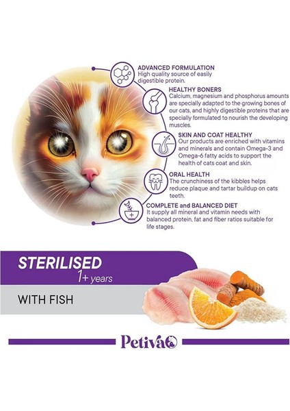 Kısırlaştırılmış Balık Etli Yetişkin Kedi Maması 3 kg fiyatları