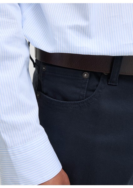 Normal Bel Slim Fit Lacivert Erkek Denim Pantolon 12279182_JPSTGLENN Orıgınal 014 fırsatları