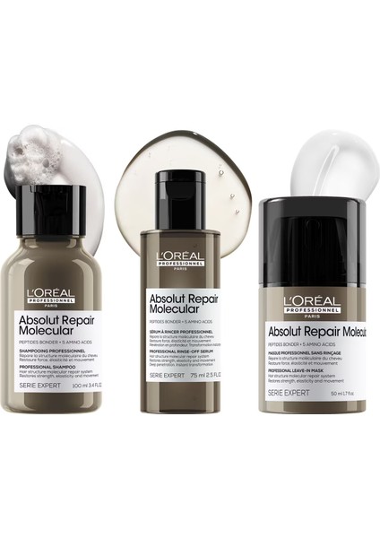Absolut Repair Molecular - Mini Trio Set 50ML + 75ML + 100ML fiyatları