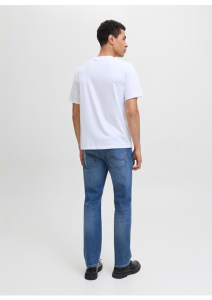 Normal Bel Straight Mavi Erkek Denim Pantolon 12282669_JJICLARK Jjorıgınal Sq 223 fırsatları