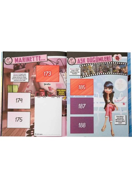 Lady Bug ve Super Cat Çıkartma Albümü Kız Erkek Çocuk Oyuncak Eğitici Oyuncaklar modelleri