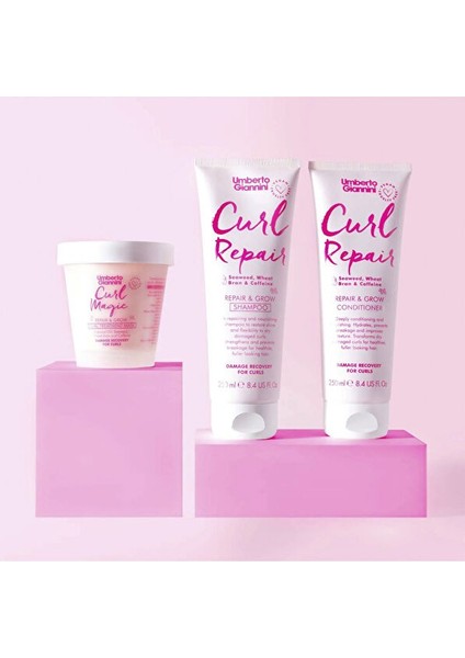 Curl Repair Bukle Onarıcı Şampuan + Saç Kremi + Saç Maskesi 3'lü Bakım Seti fiyatları