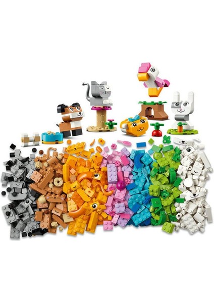 11034 Lego® Classic Yaratıcı Evcil Hayvanlar 450 Parça +5 Yaş Kız Erkek Çocuk Oyuncak Eğitici Oyunca modelleri