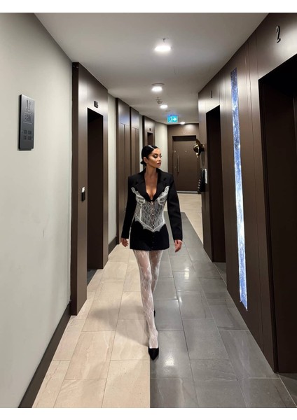 Köln Bralet Detay Ceket Elbise modelleri