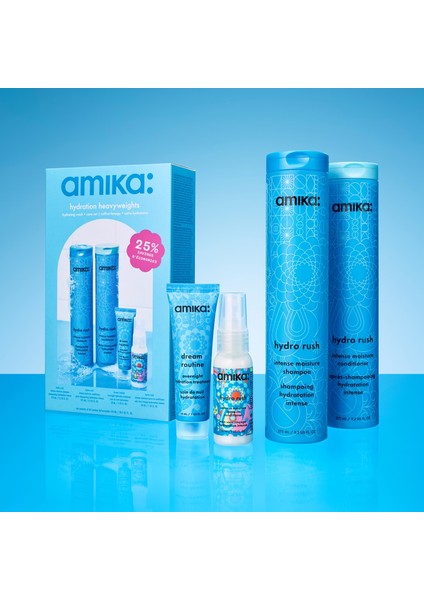 Hydration Heavyweights - Temizleyici ve Nemlendirici Bakım Seti 275 ml + 275 ml + 30 ml + 30 ml