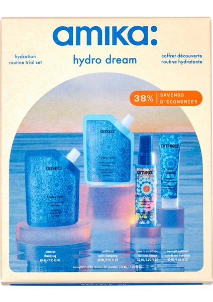 Hydro Dream – Nemlendirici Rutin Seti 3 x 60 ml + 30 ml modelleri