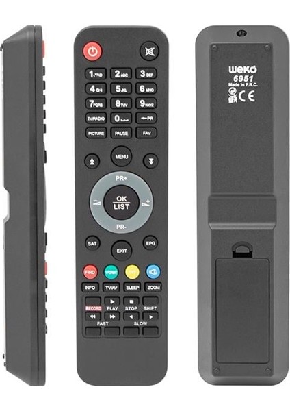 Nextstar 18000 Hd Uydu Alıcı Kumandası 6951