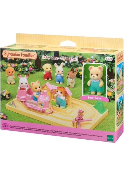 5320 Sylvanian Families Çuf Çuf Tren - Figürler Ayrı Satılır +3 Yaş Kız Erkek Çocuk Oyuncak Eğitici