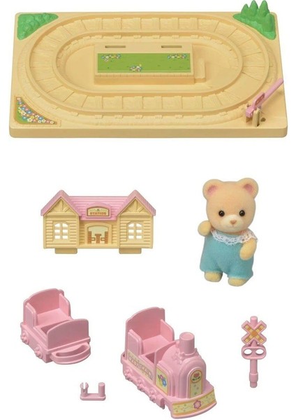 5320 Sylvanian Families Çuf Çuf Tren - Figürler Ayrı Satılır +3 Yaş Kız Erkek Çocuk Oyuncak Eğitici modelleri