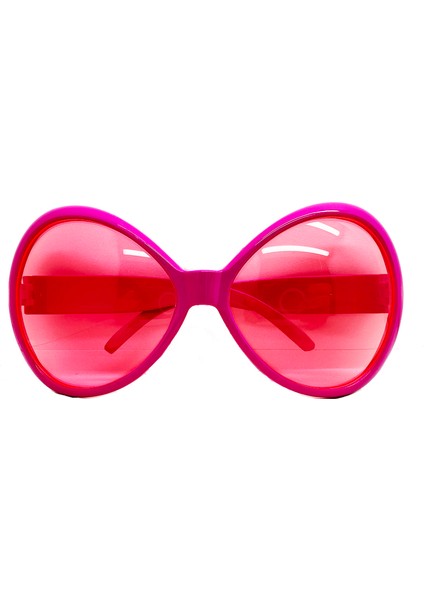 Techmrt Pembe Renk Yeşilçam Nostalji 80LI Yıllar 90LI Yıllar Parti Gözlüğü