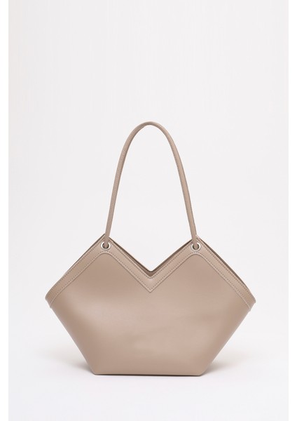 Vizon SHK164 Astarlı Asimetrik Kesim Tek Bölmeli Askılı Fermuarlı El, Kol ve Omuz Çantası modelleri