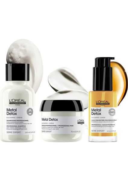 Metal Detox - Mini Trio Set 30ML + 75ML +100ML fiyatları