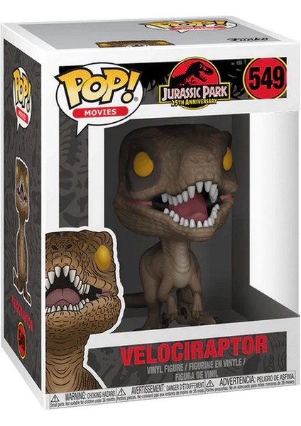 Funko Pop Movies: Jurassic Park - Velociraptor Kız Erkek Çocuk Oyuncak Eğitici Oyuncaklar fiyatları