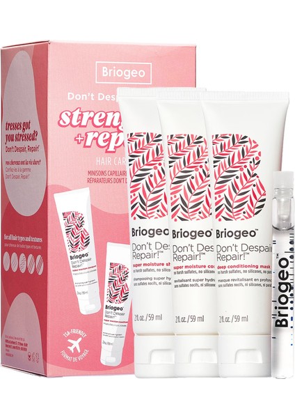 Don't Despair, Repair!™ Strengthen + Repair Travel Kit 3 x 59 ml + 2 ml