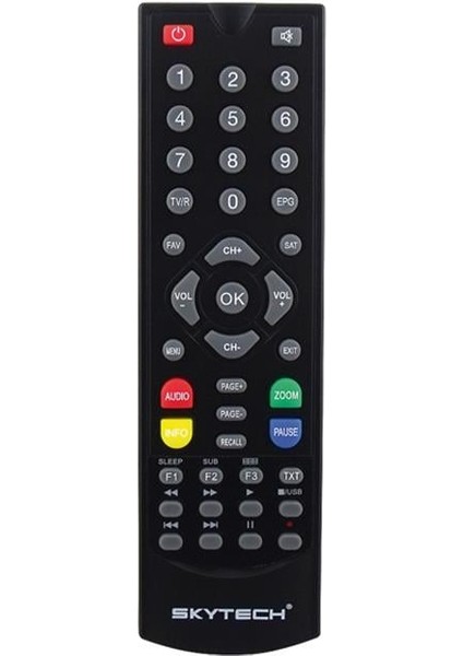 Skytech ST-8010 Mini Uydu Alıcı Kumandası