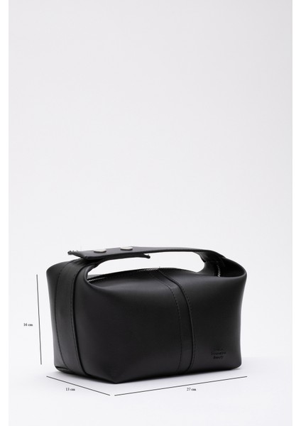 Siyah SHK85 Fermuarlı Tek Bölmeli Çıtçıt Askılı Günlük El ve Kol Çantası fiyatları