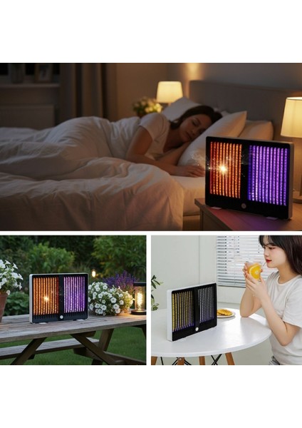 Sivrisinek Öldürücü Lamba Şarjlı Sivrisinek Kovucu Sessiz Ve Güçlü Sivrisinek Tuzağı Uv Işıklı Sinek Kıran Wd023 (4915) fiyatları