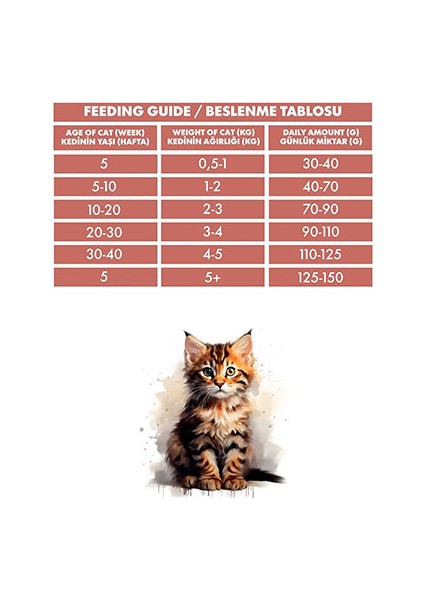 Mother Baby Kitten Somonlu ve Pirinçli Anne Yavru Kedi Mamsı 2 kg fiyatları