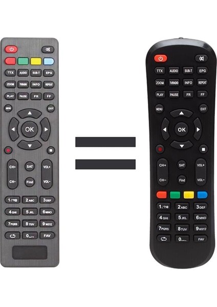 Magbox Forte - Pluton - Rowell RVL-9500 - Microstar Hd Uydu Kumanda