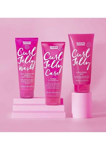 Curl Jelly Bukle Belirginleştirici Şampuan + Saç Kremi + Jöle 3'lü Bakım Seti fiyatları