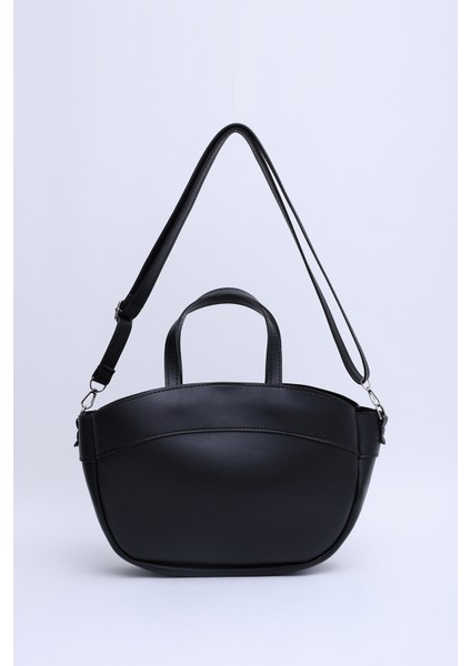 Siyah SHK199 Suni Deri Tek Bölmeli, Makyaj Çantalı,çift Askılı El. Kol ve Omuz Çantası fırsatları