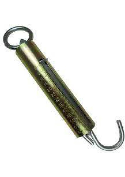 Büyük 60kg Yaylı Demir Şeytan El Kantarı El Terazisi (4915)